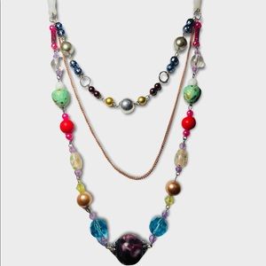NWT Beaded Necklace